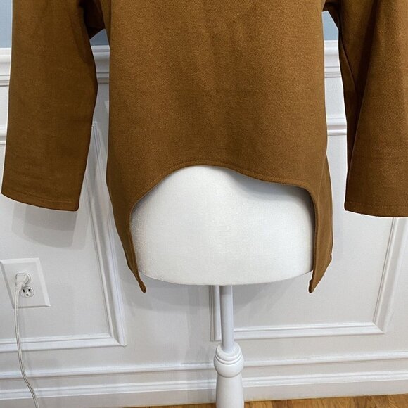 Maple & Cliff Cutout Sweater Brown Fall Autumn XL - Picture 4 of 8